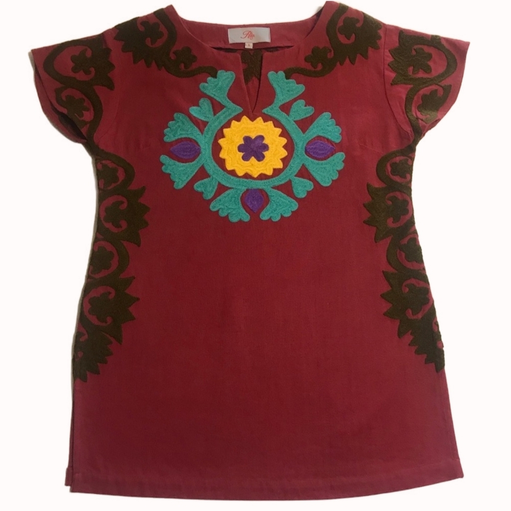 Roja Collection Embroidery Tunic | Small